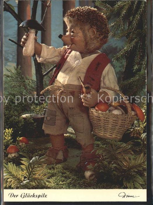 Mecki Nr. 479 Wald Pilze sammeln Pfeife Glückspil