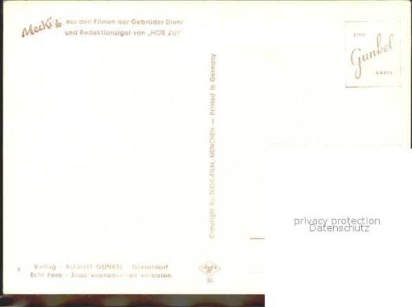Mecki Nr. 6 Strohwitwer Nadel Faden – Bild 2