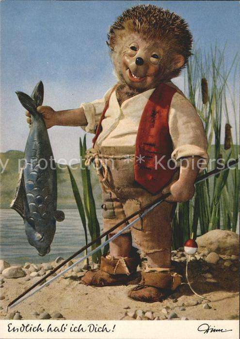 Mecki Nr. 317 angeln Angelrute Fisch