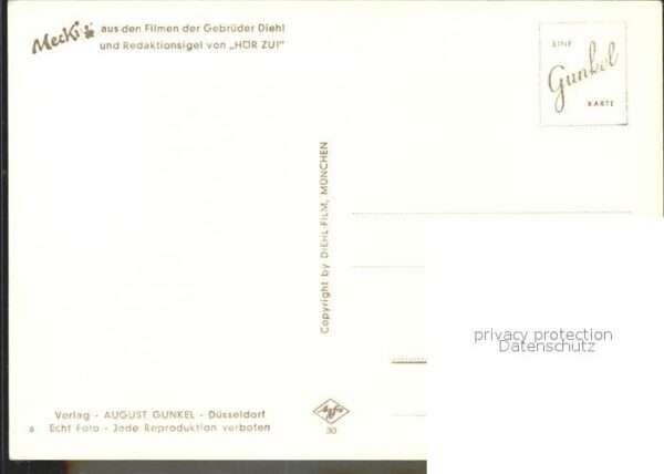 Mecki Nr. 6 Strohwitwer Nadel Faden Fadenrolle – Bild 2