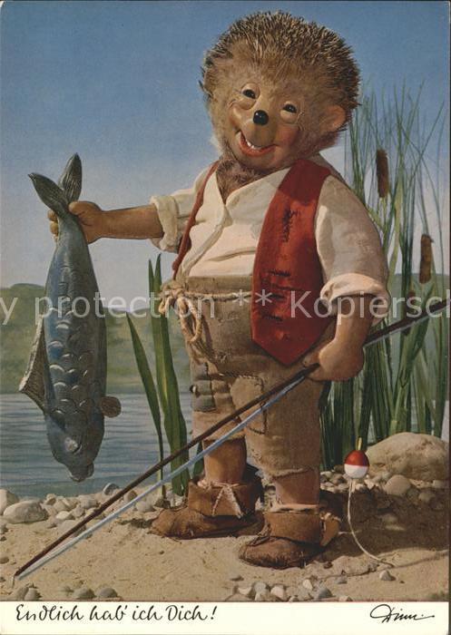 Mecki Nr. 317 angeln Angelrute Fisch