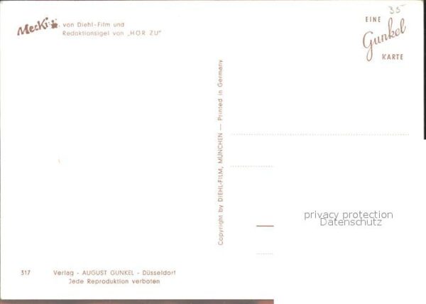 Mecki Nr. 317 angeln Angelrute Fisch – Bild 2