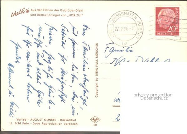 Mecki Nr. 15 Glückwunsch Rosen – Bild 2