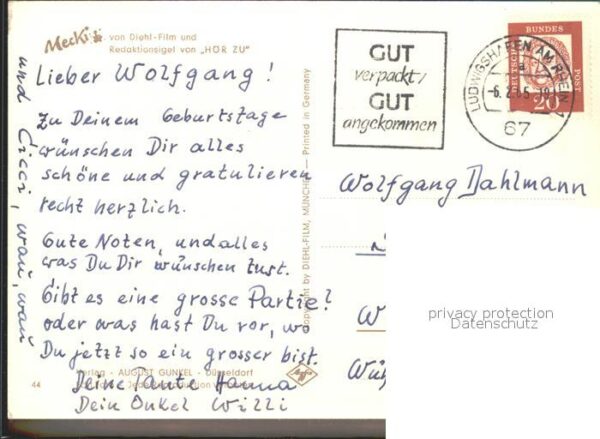 Mecki Nr. 44 Der Gratulant Pflanze – Bild 2