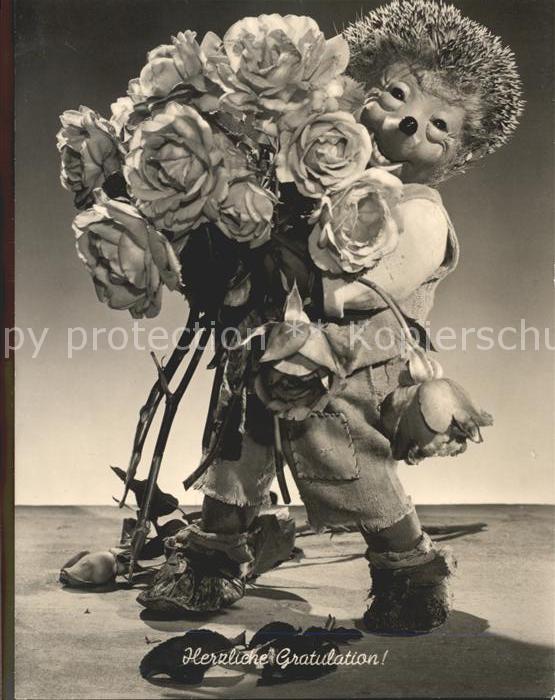 Mecki Nr. 15 Glückwunsch Gratulation Rosen
