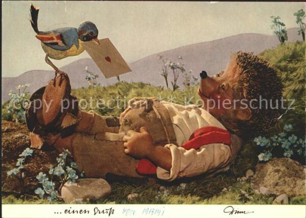 Mecki Nr. 303 Gruß Vogel Brief