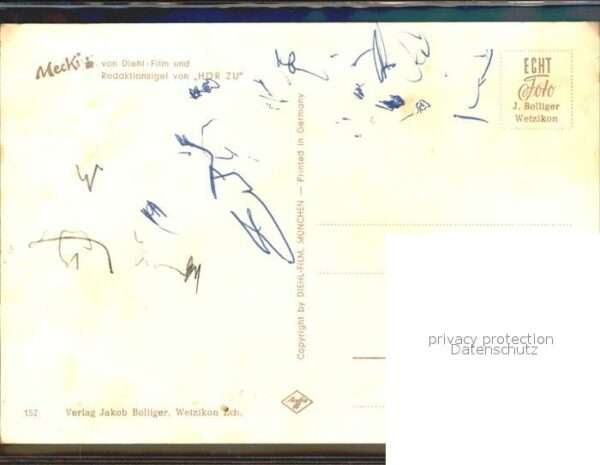 Mecki Nr. 152 Holz-Schaukelpferd Lasso Pistole Co – Bild 2