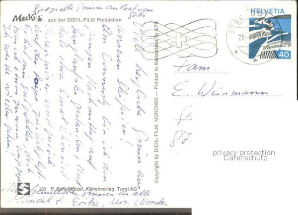 Mecki Nr. 353 Ski Skifahren Heizung – Bild 2