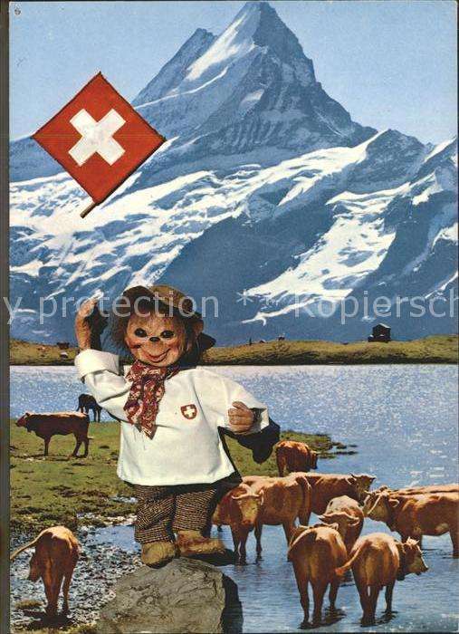 Mecki Nr. 2081 ähnlich Berg Schweiz Kühe