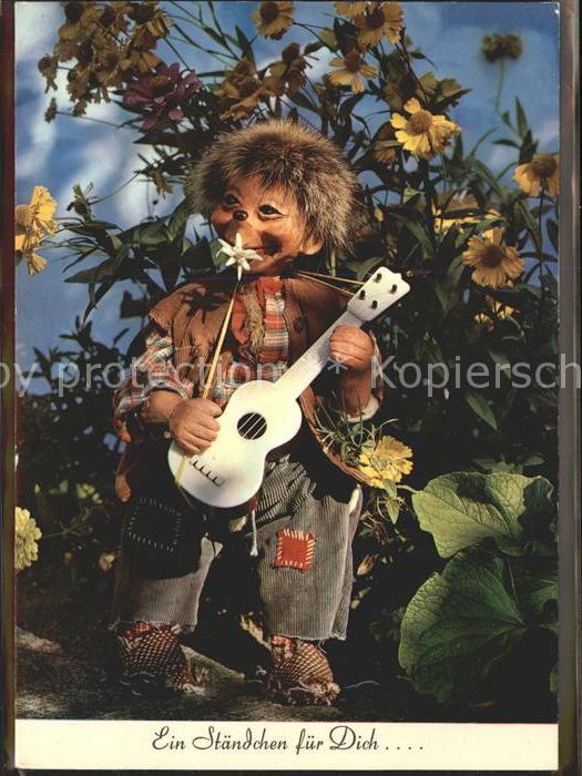 Mecki Nr. 2044 ähnlich Gitarre Ständchen Blumen