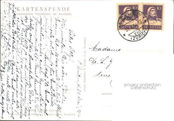 Anker Albert Die rote Puppe Kind Kartenspende – Bild 2