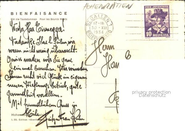 Bienfaisance Hohenrätien Viamala I. 32 Edition – Bild 2
