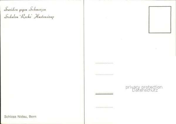 Medizin Saridon Sedulon Roche Hustensirup Schlo – Bild 2