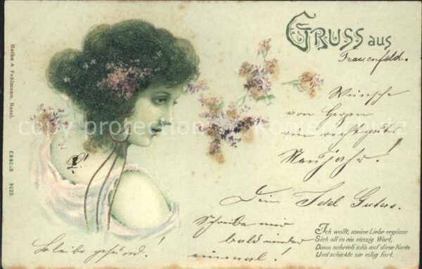 Frauen Gruss Gedicht