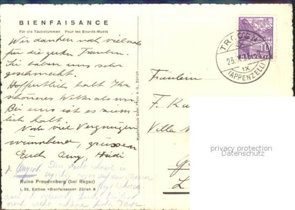 Bienfaisance Ruine Freudenberg I. 32 Edition – Bild 2