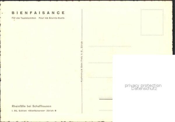 Bienfaisance Rheinfälle Schaffhausen I. 32 Edition – Bild 2