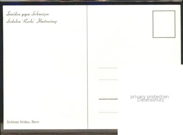 Medizin Saridon Sedulon Roche Hustensirup Schlo – Bild 2