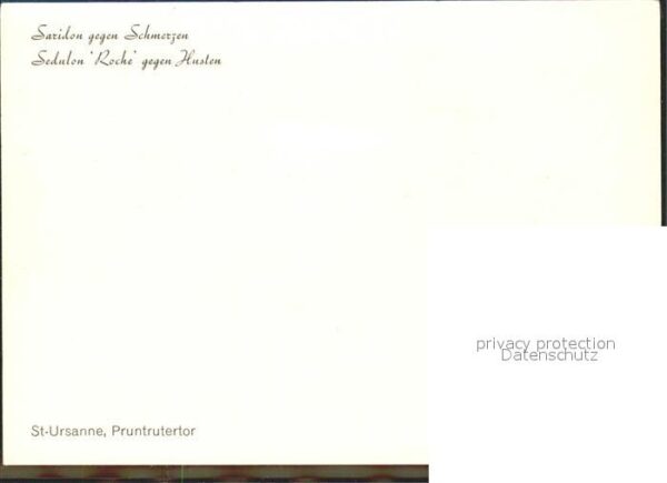 Medizin Saridon Sedulon Roche Hustensirup St-Ur – Bild 2