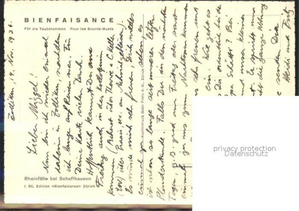 Bienfaisance Rheinfälle Schaffhausen I. 32 Edition – Bild 2