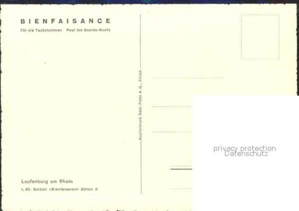 Bienfaisance Laufenburg am Rhein I. 32 Edition – Bild 2