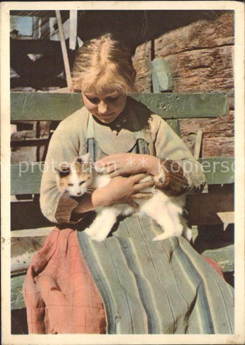 Katzen Mädchen