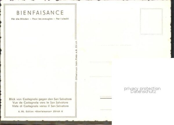 Bienfaisance San Salvatore X. 32. Edition – Bild 2