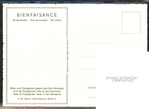 Bienfaisance San Salvatore X. 32. Edition – Bild 2