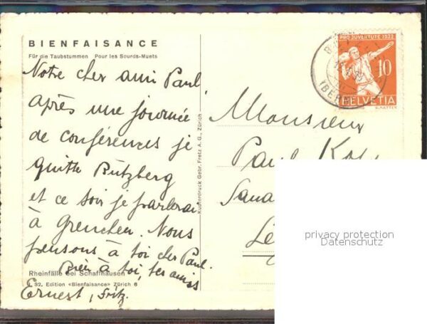 Bienfaisance Rheinfälle Schaffhausen I. 32. Edition – Bild 2
