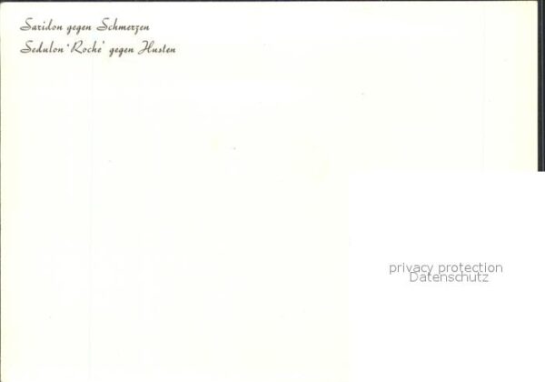Medizin Saridon Sedulon Roche Hustensirup Walde – Bild 2
