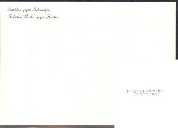 Medizin Saridon Sedulon Roche Hustensirup Walde – Bild 2