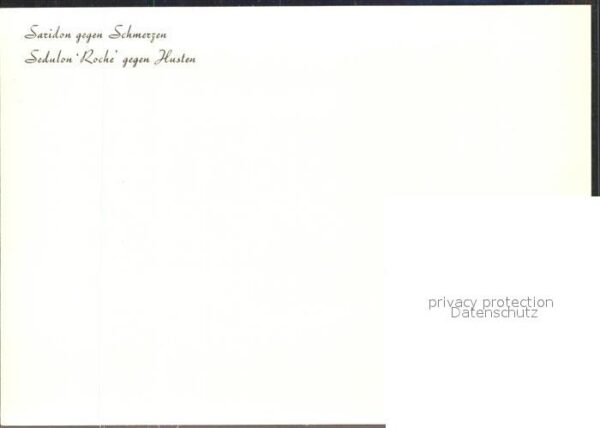 Medizin Saridon Sedulon Roche Hustensirup Walde – Bild 2