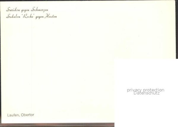 Medizin Saridon Sedulon Roche Hustensirup Laufe – Bild 2