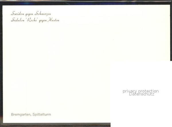 Medizin Saridon Sedulon Roche Hustensirup Bremg – Bild 2