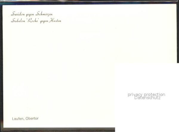 Medizin Saridon Sedulon Roche Hustensirup Laufe – Bild 2