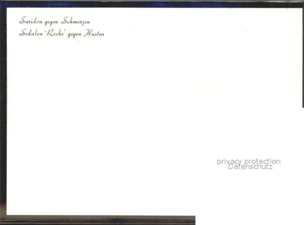 Medizin Saridon Sedulon Roche Hustensirup Sempa – Bild 2