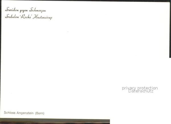 Medizin Saridon Sedulon Roche Hustensirup Schlo – Bild 2
