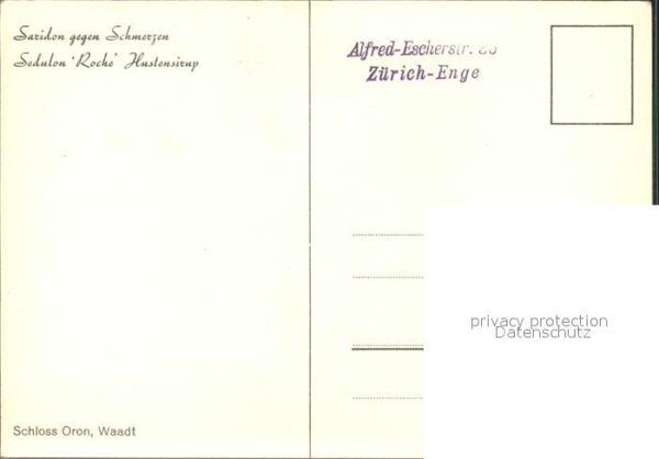 Medizin Saridon Sedulon Roche Hustensirup Schlo – Bild 2
