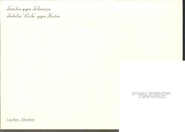 Medizin Saridon Sedulon Roche Hustensirup Laufe – Bild 2