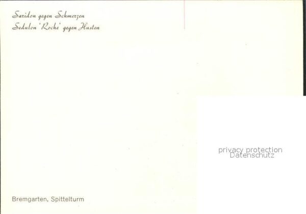Medizin Saridon Sedulon Roche Hustensirup Bremg – Bild 2