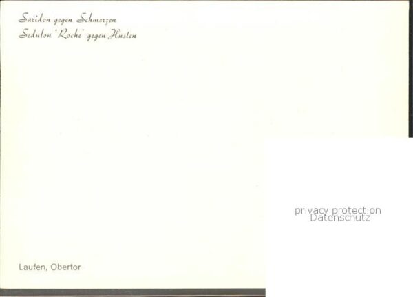 Medizin Saridon Sedulon Roche Hustensirup Laufe – Bild 2