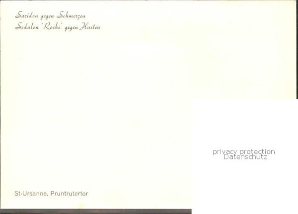 Medizin Saridon Sedulon Roche Hustensirup St-Ur – Bild 2