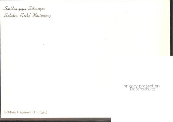 Medizin Saridon Sedulon Roche Hustensirup Schlo – Bild 2
