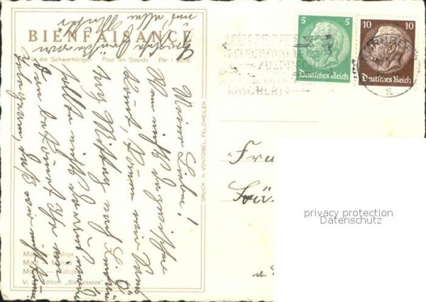Kuenstlerkarte E. Zuppinger Motiv Maloja VI. 31. Editi – Bild 2