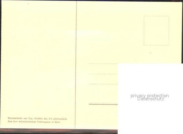 Leibgarde Wache Standeläufer Zug Postmuseum Bern Künstl – Bild 2