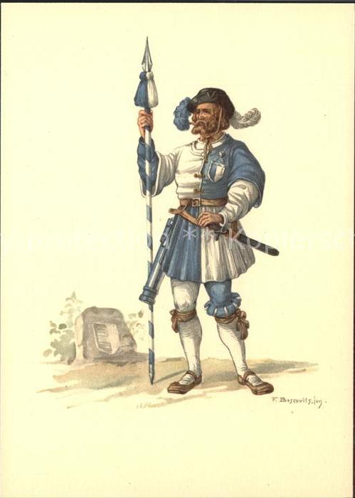 Leibgarde Wache Standeläufer Luzern Postmuseum Bern Kün