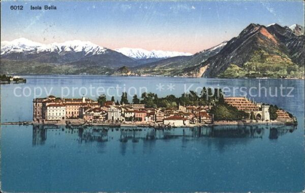 Isola Bella Lago Maggiore Panorama