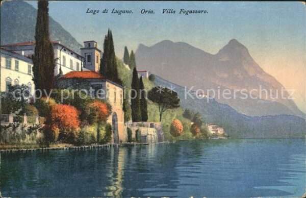 Oria Valsolda Villa Fogazzaro