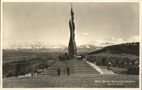 Forch Kant Zürcher Wehrmänner Denkmal