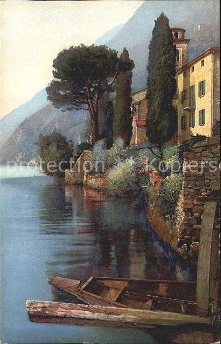 Oria Valsolda Lago die Lugano Villa Fogazzaro Künstle