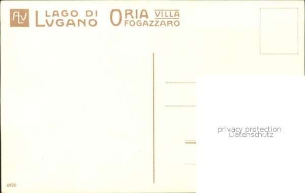 Oria Valsolda Lago die Lugano Villa Fogazzaro Künstle – Bild 2